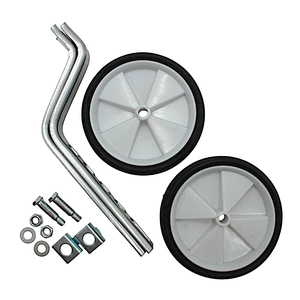 Бокові дитячі колеса (Ø 12-20) пластмасові білі (AFT-117)