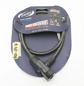 Замок на ключ BBB (QuickSafe BBL-62) Ø-8mm L-700mm
