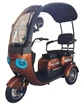 Трицикл Corso «TERRA» TR-922701, двигун 800W, акумулятор 72V/20Ah, коричневий + 1 ящик. акум, колеса 10" фото westvelo.com