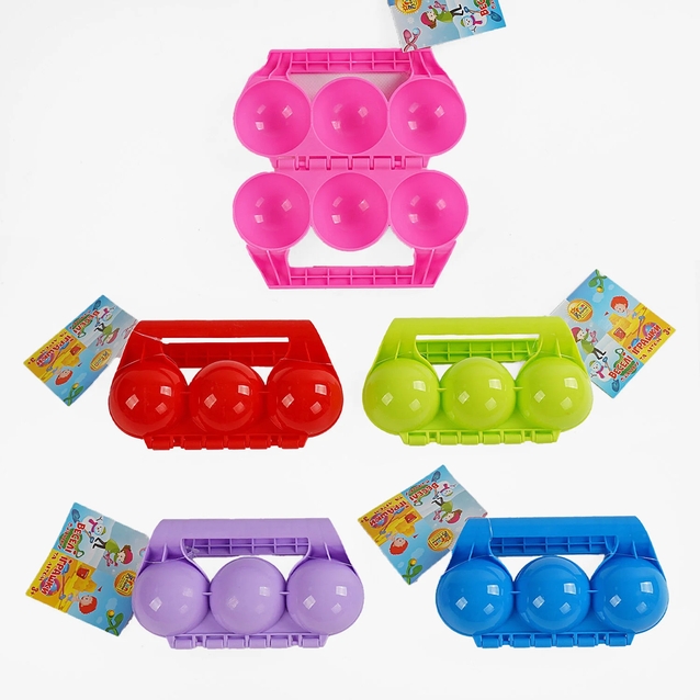 Сніжколіп 7810-7, 3 формочки, Ø 6см салатовий фото westvelo.com