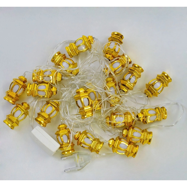 Гірлянда світлодіодна 5 м, 20 лампочок, мультиколор, від мережі 220V (С 31302) фото westvelo.com