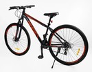 Велосипед 29 ST Corso «GENESIS» GN-29015 сталь 17", (к-т Saiguan) чорно-помаранчевий фото westvelo.com