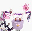 Дитячий велосипед 12 ST Corso «EMILY» ML-62588 фіолетово-рожевий фото westvelo.com
