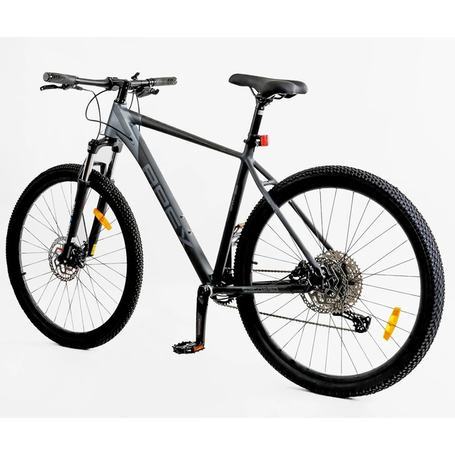 Велосипед 29 AL Corso «APEX» PX-40688 алюміній 19", (к-т SHIMANO Deore) чорно-сірий фото westvelo.com