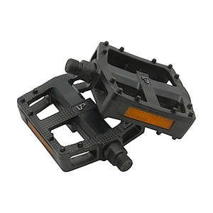 Педалі алюміній ВМХ, VP VP-568 BK, чорні (570грам)