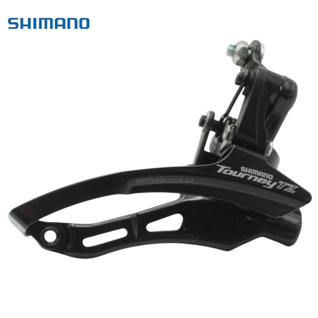 Перекидка передня тяга низ (Ø28.6мм) (1 1/8) Shimano Tourney TZ-500 фото westvelo.com
