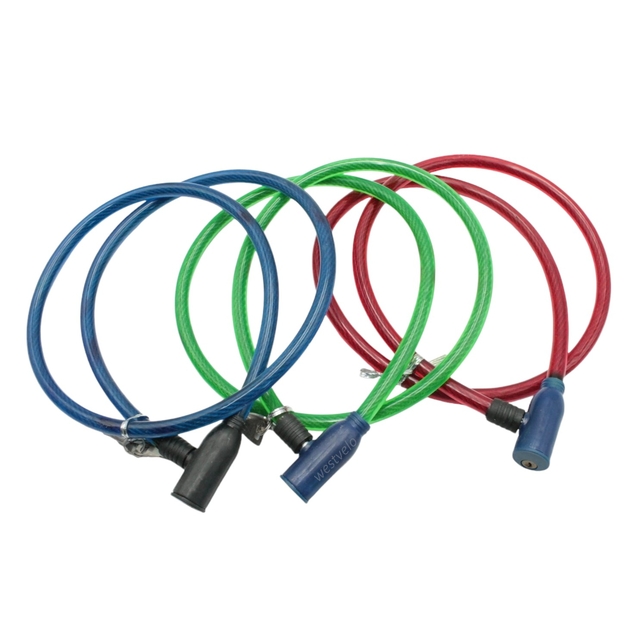 Замок MS-2 L-1.2m на ключ (різні кольори) фото westvelo.com