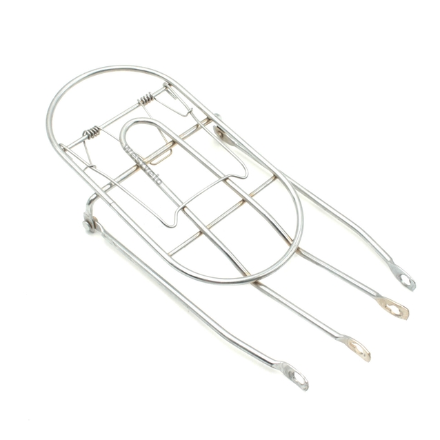 Багажник 14 сталевий, нікель фото westvelo.com