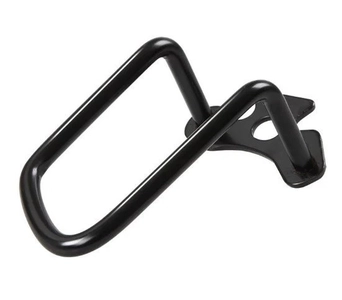 Захист перекидки задньої сталевий чорний короткий