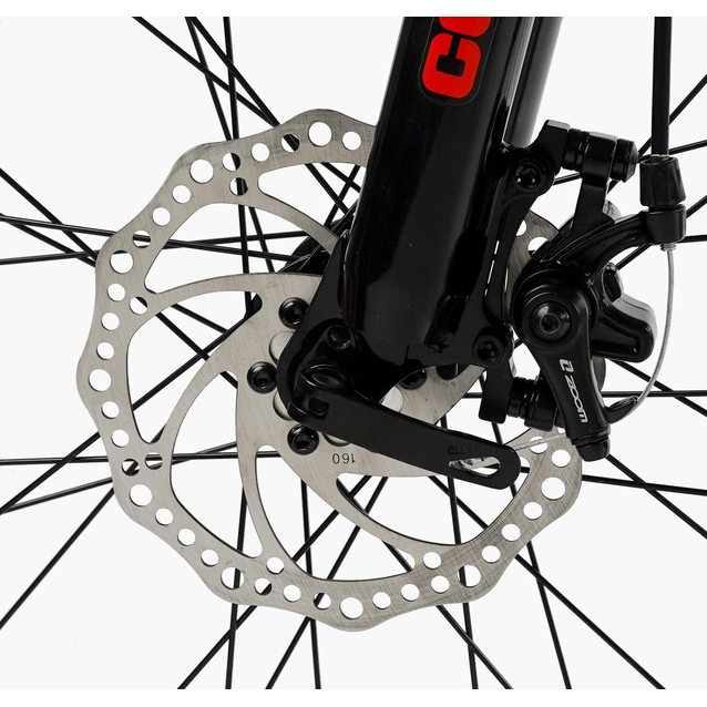 Велосипед 29 AL Corso «X-POWER» PW-80198 алюміній 21", (к-т SHIMANO) чорно-червоний фото westvelo.com