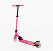 Самокат дитячий 2-х колісний, PU Best Scooter L-80864 рожевий, AL, Ø145mm, диски коліс, дека, вилка зі світлом фото westvelo.com