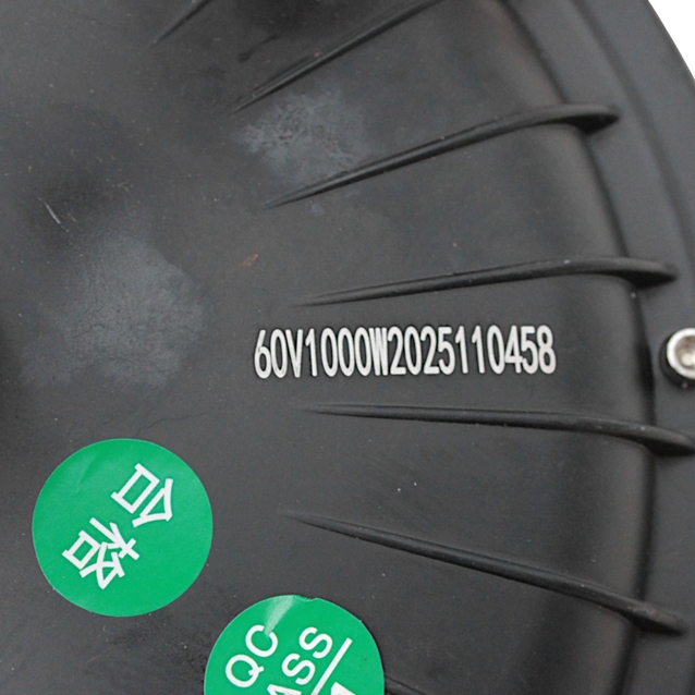 Двигун 1000W 60V для електромопеда Prime під барабанне гальмо (5) фото westvelo.com