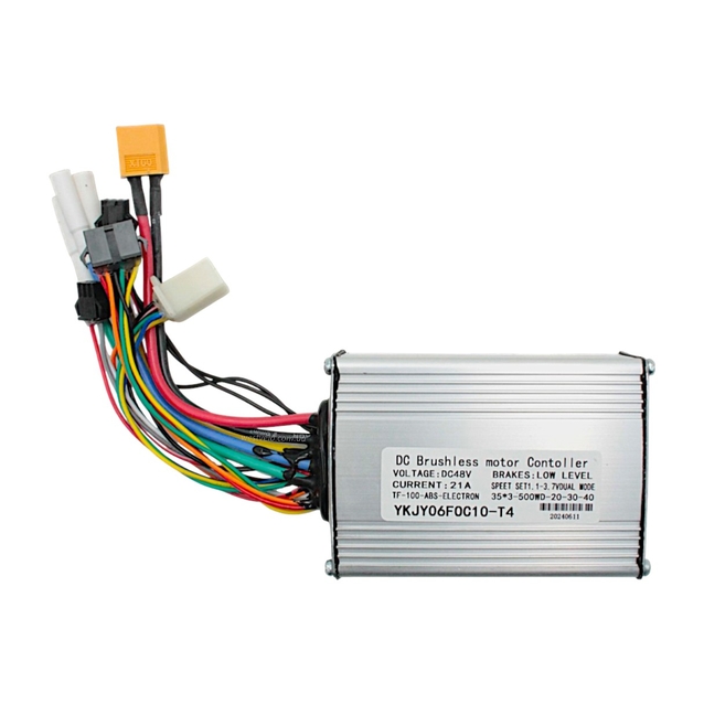 Контролер для електросамоката 500W-48V (48V 21А) WYJY06F0C10 (DCBRUSHLESS) фото westvelo.com