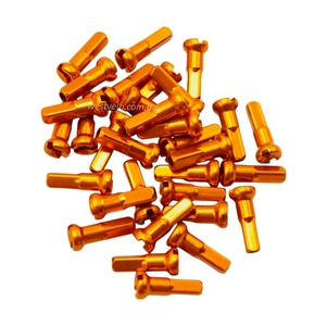 Головка (ніпель) NIPPLE, на Ø2мм спицю, алюміній, золотий, 14G (Germany)