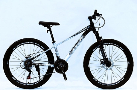 Велосипед 26 AL Corso «GTR-3000» GT-92605 алюміній 13", (к-т SHIMANO) чорно-срібний