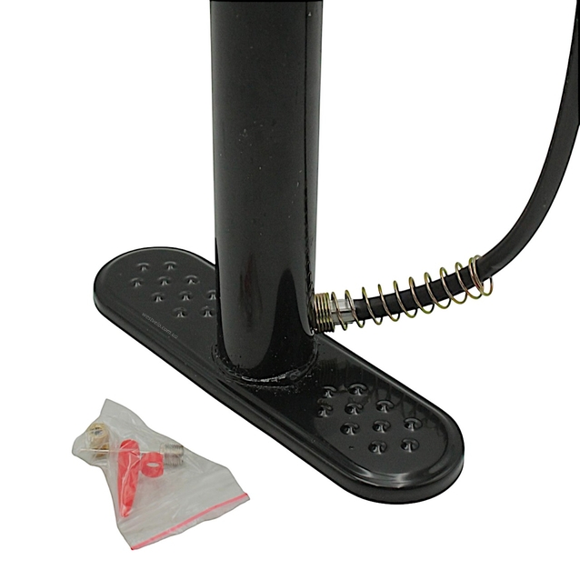 Насос авто CLASSIC чорний, тонкий шланг H-400мм фото westvelo.com