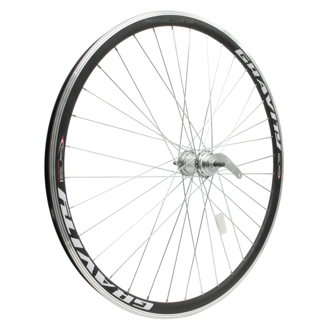 Колесо 28-29 зад, обід 2-ний чорний, втулка. Чехія + к-т (Gravity) фото westvelo.com