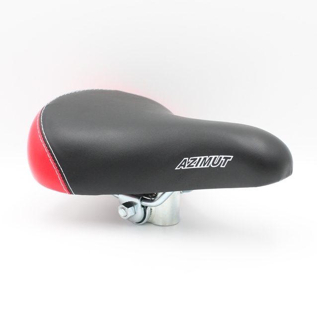 Сідло дитяче AZIMUT чорно-червоне фото westvelo.com
