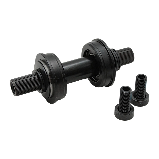 Каретка шліци BMX KENLI (KL-11F) (48T-19мм 140мм)  2 пром-підшипники (19/41 28/11) (American Type) фото westvelo.com