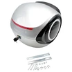 Кофр (багажник) для мотоцикла задній LIPAI (350х350х260) 32L світло-сірий глянцевий, крапля фото westvelo.com