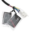 Дисплей для електроскутера NOVA, NFC - ключі (72/60V), квадратні штекери (два білі - 6 pin, 2 pin; два чорні - 4 pin, 2 pin) фото westvelo.com
