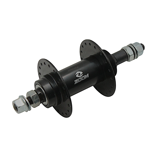 Втулка мтв задня, сталева чорна ZOOM (14Gx36H) фото westvelo.com