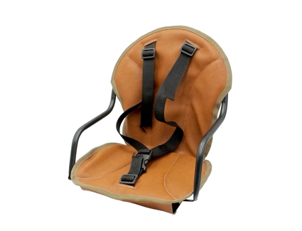 Крісло дитяче метал. на чоловічу раму, світло-коричневе