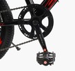 Велосипед 20 ST Corso «CRANK» CR-20257 сталь 11", (к-т LTWOO-A2) чорно-червоний фото westvelo.com