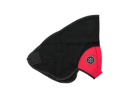 Маска обличчя пилозахисна мото X-Port (#18) чорно-червона з фільтром