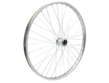 Колесо 26 зад, обід нікель, спиця 2мм, стакан