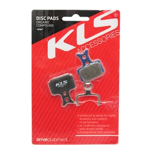 Колодки гальмівні дискові № 10 KLS (D-10) (Formula Mega) Organic