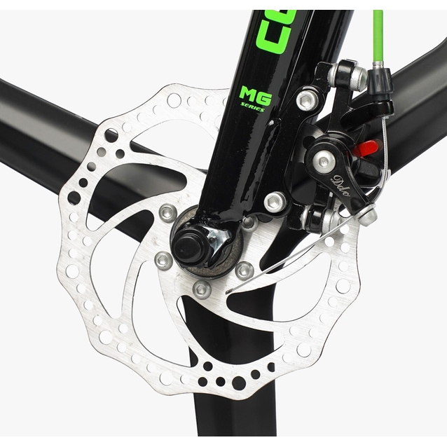 Дитячий велосипед 20 MG Corso «CONNECT» MG-20269, магнієва рама, салатовий, допоміжні колеса фото westvelo.com