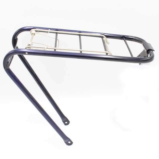 Багажник 20 Харків задній з труби, темно-синій фото westvelo.com