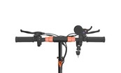 Електросамокат Best Scooter MS-30819 двигун 800W, акумулятор літієвий 48V 15Ah з сидінням, складний, колеса 10, чорно-помаранчевий фото westvelo.com