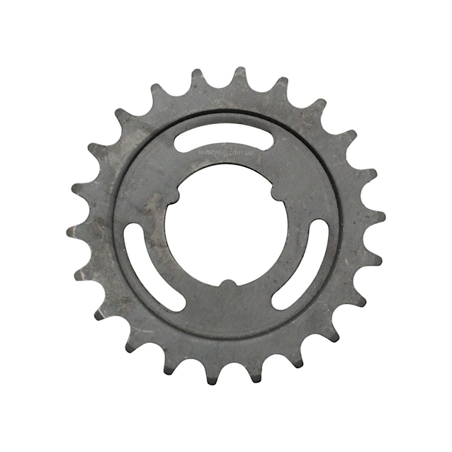 Зірка задня 22 зубів чорна для черв'ячної втулки Falcon фото westvelo.com