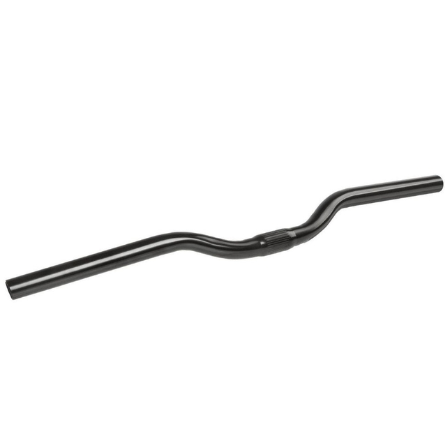 Руль мтв сталевий "ластівка" чорний 570mm Ø25.4 фото westvelo.com