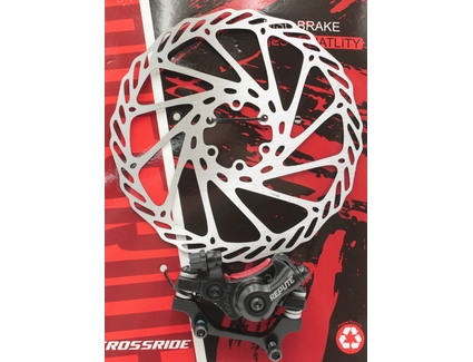 Дискові гальма: (передні) супорт REPUTE DSC710 (CROSSRIDE) F180/R160 + диск 180