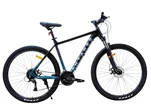 Велосипед 29 AL Corso «ANTARES» AR-94087 алюміній 21", (к-т SHIMANO) чорно-синій фото westvelo.com