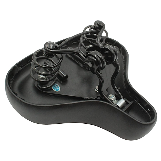 Сідло на пружинах, A-2 чорне фото westvelo.com