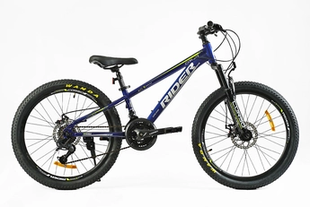 Велосипед 24 ST Corso «RIDER» RD-24820 сталь 11", (к-т LTWOO-A2) синій