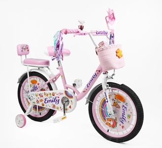 Дитячий велосипед 18 ST Corso «EMILY» ML-19256 рожевий