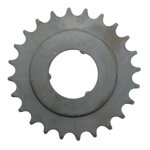 Зірка задня 24 зуби калена чорна на блістері