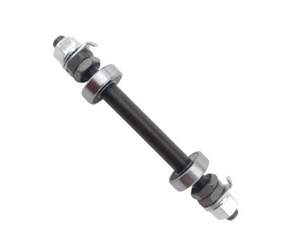 Вісь передньої втулки мтв на пром підшипниках широка L-80мм Ø26. L-145мм