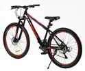 Велосипед 27.5 ST Corso «TORNADO» TR-27029 сталь 15.5", (к-т SHIMANO) чорно-помаранчевий фото westvelo.com