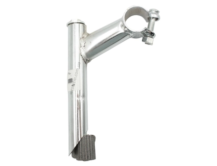 Винос руля мтв сталевий Ø22.2мм. L-150мм. L-70мм. Ø25.4мм нікель. тип 1