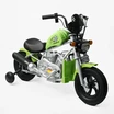 Дитячий електромотоцикл Corso H-52194 двигун 160W, акумулятор 24V5Ah, салатовий, Bluetooth, звук двигуна, колеса 12" фото westvelo.com