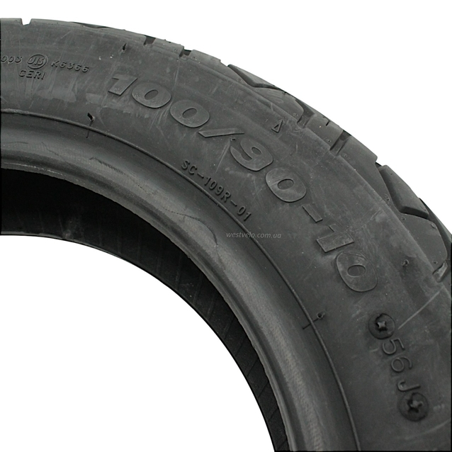 Покришка "10" 100/90-10 Б/К DELI TIRE Індонезія (109) дорожня TL фото westvelo.com