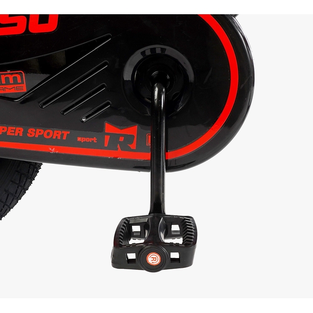 Дитячий велосипед 18 MG Corso «REVOLT» MG-18747, магнієва рама, чорно-червоний фото westvelo.com