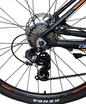 Велосипед 29 AL Crosser «MT-036» алюміній 19", (к-т Shimano+hydraulic) чорно-помаранчево-синій