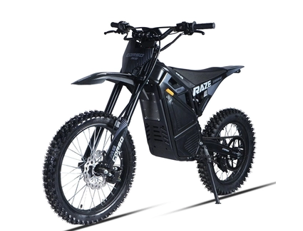 Електродіртбайк Corso «RAZE M8» GT-99060 двигун 2999W, акумулятор 72V 35Ah літієвий, чорний, колеса 19/17 "